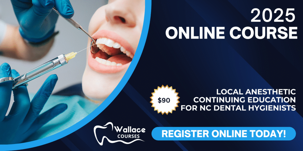 2 Hour Annual Required C.E. for Local Anesthetic Administration License